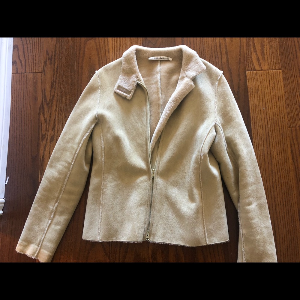 Tahari | sheep skin winter jacket